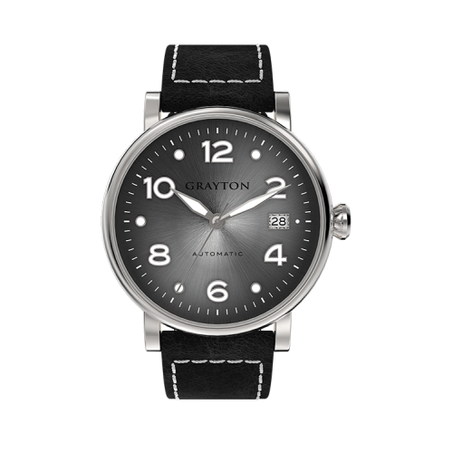 Automatic Watch Black Color Gradient