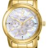 Invicta Angel Swiss Movement Quartz Watch - Gold case with Gold tone Stainless Steel band - Model 0465