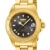 Invicta Pro Diver Automatic Watch - Gold case with Gold tone Stainless Steel band - Model 15848