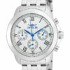 Invicta Specialty Womens Quartz 37mm Stainless Steel Case Silver Dial - Model 21653