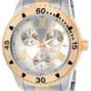 Invicta Angel Womens Quartz 38mm Stainless Steel Case Silver, Rose Gold Dial - Model 21771