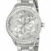 Invicta Wildflower Womens Quartz 35mm Stainless Steel Case Silver Dial - Model 24536