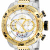 Invicta Speedway Viper Mens Quartz 50mm Stainless Steel Case Silver Dial - Model 25480