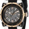 Invicta S1 Rally Mens Automatic 46 mm Stainless Steel, Rose Gold Case Black, Transparent Dial - Model 27334