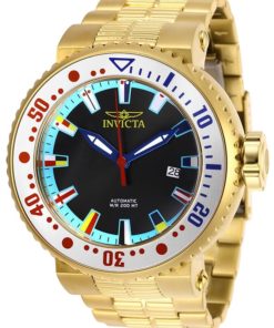 Invicta Grand Pro Diver Intercontinental Mens Automatic 52 mm Gold, Silver, Red, Blue Case Black, Ocean Blue, Red, Yellow, Blue, White Dial - Model 27666