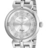 Invicta Angel Womens Quartz 34 mm Stainless Steel Case Silver Dial - Model 29145
