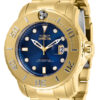 Invicta Pro Diver Propeller Mens Automatic 50 mm Gold, Stainless Steel Case Blue Dial - Model 29353