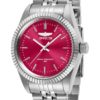 Invicta Specialty Womens Quartz 36 mm Stainless Steel Case Red Dial - Model 29399