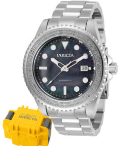 Invicta Pro Diver Mens Diamond Automatic 47mm Stainless Steel - Model 30325