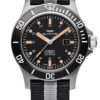 Glycine Combat Mens Automatic 48mm Stainless Steel Case Black Dial - Model GL0097