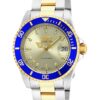 Invicta Pro Diver Automatic Watch - Gold, Stainless Steel case with Steel, Gold tone Stainless Steel band - Model ILE8928OBA